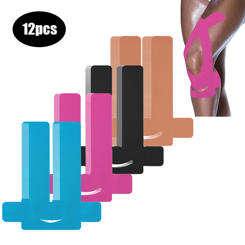 Kinesiology Tape Sports - 6/12 Stuks Voorgesneden Kinesiologie Tape Voor