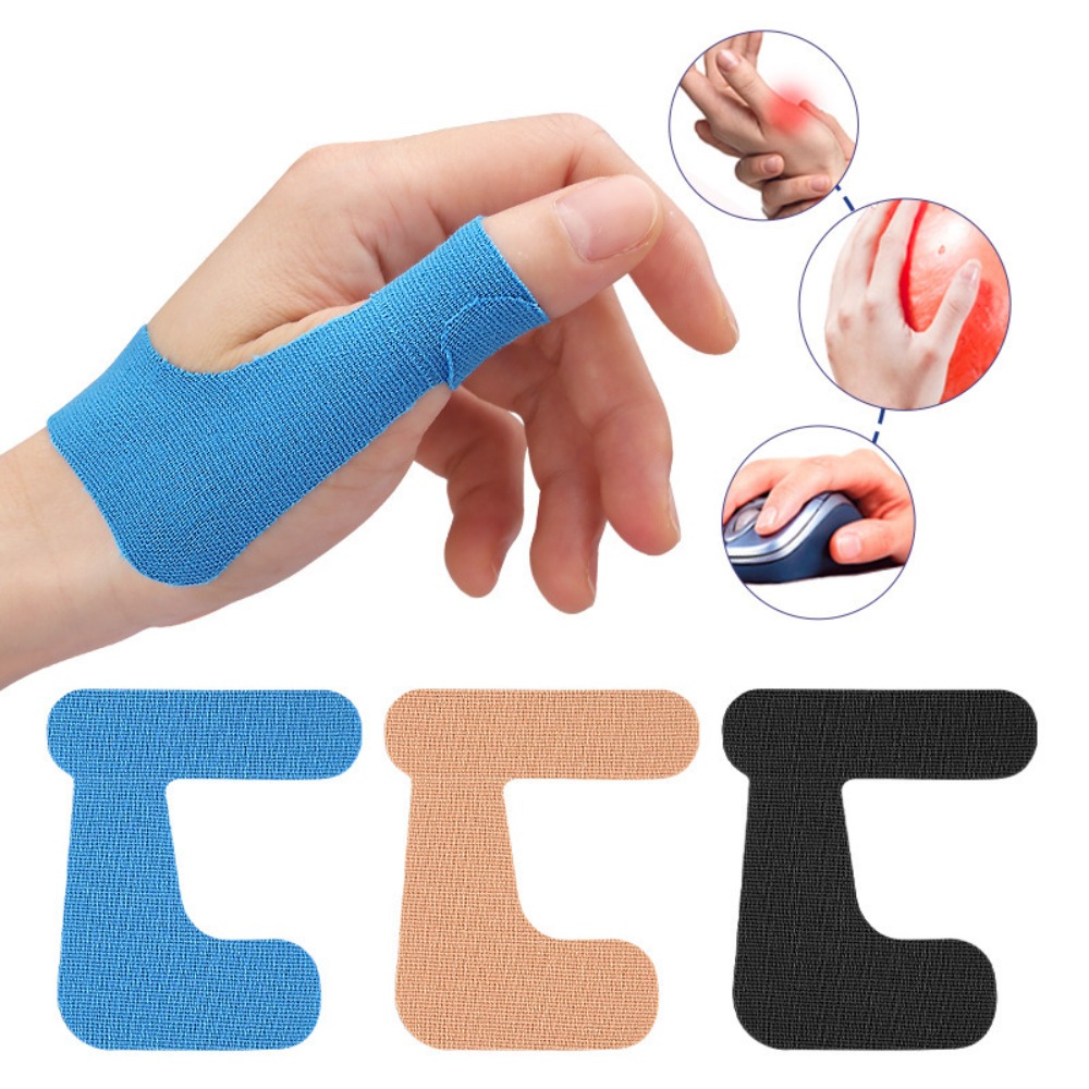 Kinesiology Tape Sports - 5 Stuks Voorgesneden Duim Ondersteuning Tape