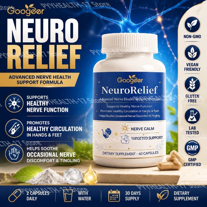 Googeer NeuroRelief Advanced N - Health Wellness Vitamins recensie en prijs