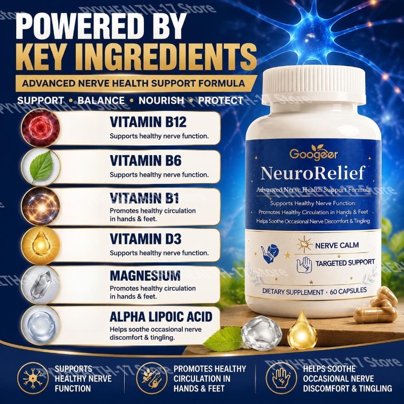 Googeer NeuroRelief Advanced N - Health Wellness Vitamins recensie en prijs