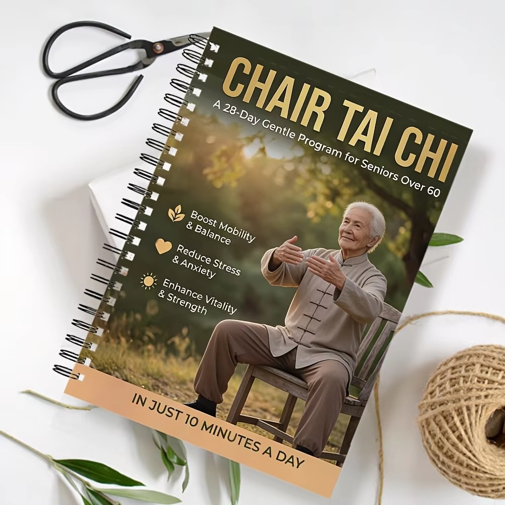 Yoga- en Tai Chi-oefeningen vo - Fitness Journal Planner recensie en prijs