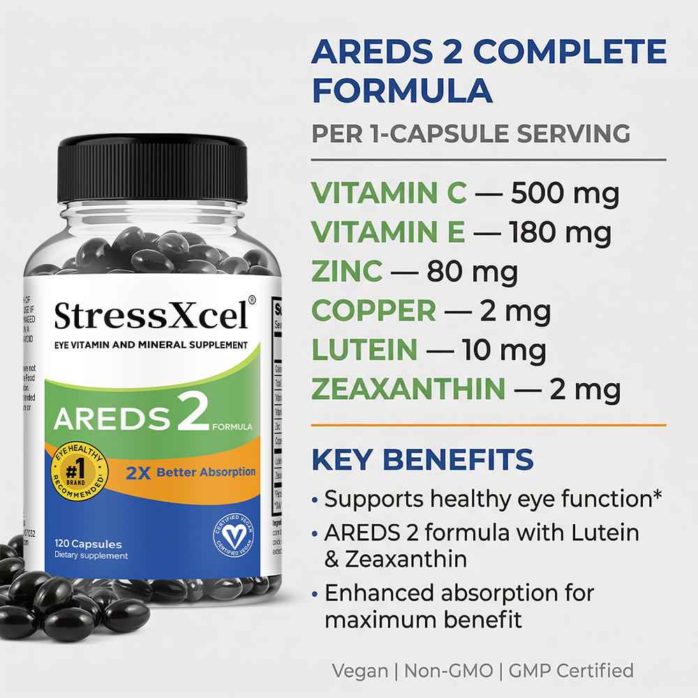 AREDS 2 Oogcapsules, Luteïne & - Health Wellness Vitamins recensie en prijs