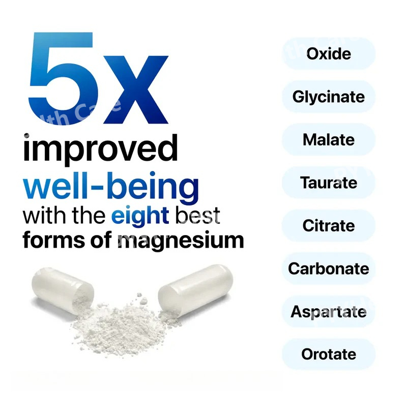 Magnesium mineraal supplement  - Health Wellness Vitamins recensie en prijs