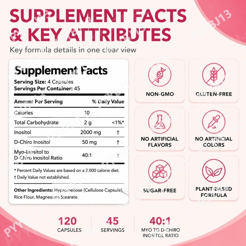 DHOP 40:1 Myo D-Chiro Inositol - Health Wellness Vitamins recensie en prijs